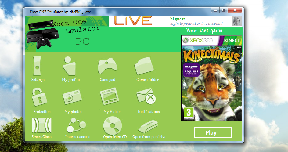 xbox one emulator games download